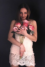 Ukrainian mail order bride Anastasia from Budapest with light brown hair and hazel eye color - image 8