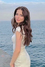 Ukrainian mail order bride Anastasiya from Kiev with light brown hair and blue eye color - image 2