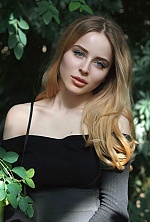 Ukrainian mail order bride Anastasiya from Kiev with light brown hair and blue eye color - image 3