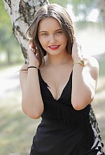 Ukrainian mail order bride Polina from Lubny with brunette hair and green eye color - image 8