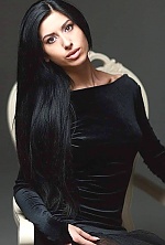 Ukrainian mail order bride Ruslana from Kiev with black hair and brown eye color - image 4