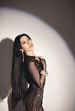 Ukrainian mail order bride Ruslana from Kiev with black hair and brown eye color - image 2