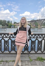 Ukrainian mail order bride Diana from Dnipro with blonde hair and blue eye color - image 7