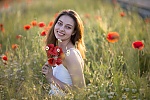 Ukrainian mail order bride Anastasiia from Dnipro with brunette hair and green eye color - image 9