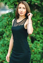 Ukrainian mail order bride Darina from Kiev with black hair and grey eye color - image 3
