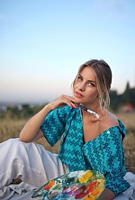 Ukrainian mail order bride Anastasia from Kiev with blonde hair and green eye color - image 6