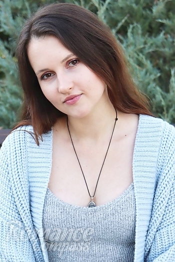 Ukrainian mail order bride Natalia from Cherkassy with light brown hair and brown eye color - image 1