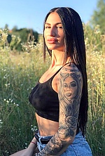 Ukrainian mail order bride Maria from Kiev with black hair and hazel eye color - image 7