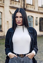 Ukrainian mail order bride Maria from Kiev with black hair and hazel eye color - image 13