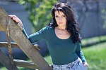 Ukrainian mail order bride Victoria from Kremenchug with black hair and brown eye color - image 2