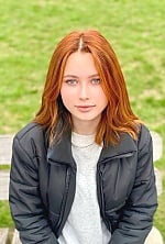 Ukrainian mail order bride Viktoriia from Ivano-Frankivsk with red hair and blue eye color - image 2