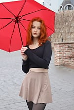 Ukrainian mail order bride Viktoriia from Ivano-Frankivsk with red hair and blue eye color - image 7