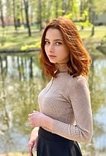 Ukrainian mail order bride Viktoriia from Ivano-Frankivsk with red hair and blue eye color - image 4