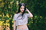 Ukrainian mail order bride Natalia from Krivoi Rog with black hair and green eye color - image 4