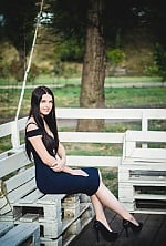 Ukrainian mail order bride Natalia from Krivoi Rog with black hair and green eye color - image 8