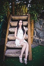 Ukrainian mail order bride Natalia from Krivoi Rog with black hair and green eye color - image 11