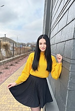 Ukrainian mail order bride Alina from Cherkassy with black hair and green eye color - image 16