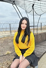 Ukrainian mail order bride Alina from Cherkassy with black hair and green eye color - image 15