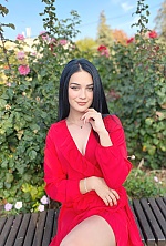 Ukrainian mail order bride Alina from Cherkassy with black hair and green eye color - image 4
