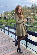 Ukrainian mail order bride Alyona from Belostotsk with brunette hair and green eye color - image 7