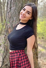 Ukrainian mail order bride Victoria from Kiev with black hair and brown eye color - image 4