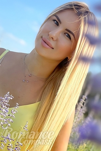 Ukrainian mail order bride Lubov from Kiev with blonde hair and brown eye color - image 1