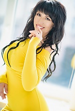 Ukrainian mail order bride Liudmyla from Odessa with black hair and brown eye color - image 7