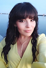 Ukrainian mail order bride Nadia from Dnipro with black hair and brown eye color - image 3