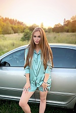 Ukrainian mail order bride Iryna from Kyiv with red hair and green eye color - image 5