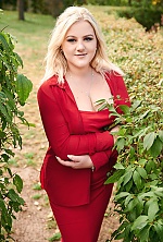 Ukrainian mail order bride Lesya from Cherkassy with blonde hair and green eye color - image 7