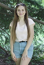 Ukrainian mail order bride Anastasiia from Chernivtsi with light brown hair and green eye color - image 2