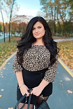 Ukrainian mail order bride Tatiana from Kiev with black hair and brown eye color - image 12