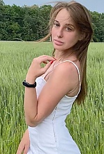 Ukrainian mail order bride Karina from Kiev with light brown hair and brown eye color - image 3
