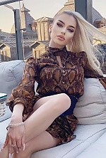 Ukrainian mail order bride Julia from Dnipro with blonde hair and green eye color - image 4