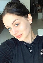 Ukrainian mail order bride Valeriia from Nikolaev with black hair and blue eye color - image 3