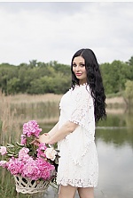 Ukrainian mail order bride Angelina from Kiev with black hair and brown eye color - image 7