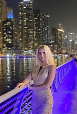 Ukrainian mail order bride Ruslana from Lviv with blonde hair and blue eye color - image 2