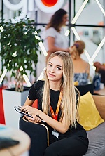 Ukrainian mail order bride Anastasiya from Odessa with blonde hair and green eye color - image 9