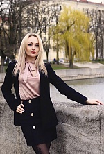 Ukrainian mail order bride Halyna from Berdyansk with blonde hair and grey eye color - image 11