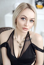 Ukrainian mail order bride Halyna from Berdyansk with blonde hair and grey eye color - image 3