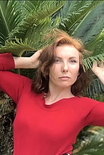 Ukrainian mail order bride Vika from Kiev with red hair and hazel eye color - image 2