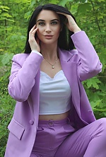 Ukrainian mail order bride Ekaterina from Kiev with black hair and blue eye color - image 4