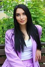 Ukrainian mail order bride Ekaterina from Kiev with black hair and blue eye color - image 3