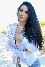 Ukrainian mail order bride Ekaterina from Kiev with black hair and blue eye color - image 12