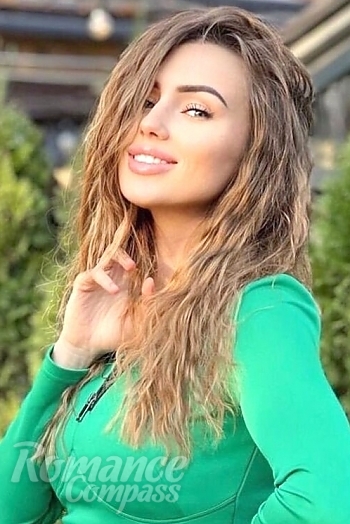 Ukrainian mail order bride Anastasiia from Zaporozhye with blonde hair and green eye color - image 1