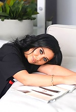 Ukrainian mail order bride Lesia from Vinnitsa with black hair and green eye color - image 2