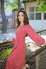 Ukrainian mail order bride Irina from Odessa with brunette hair and green eye color - image 2