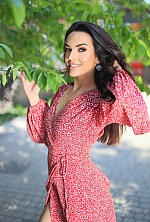 Ukrainian mail order bride Irina from Odessa with brunette hair and green eye color - image 3
