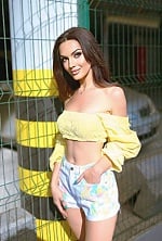 Ukrainian mail order bride Irina from Odessa with brunette hair and green eye color - image 11