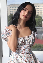 Ukrainian mail order bride Ruslana from Cherkassy with black hair and green eye color - image 6